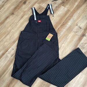 Dickies pinstriped overall